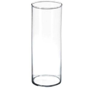 VASO DE VIDRO TUBO KC067 18X60CM