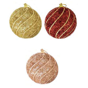 BOLA NATALINA  BRILHO