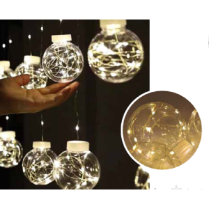 CORTINA DE BOLAS C/ 10 160 LEDS