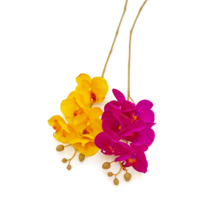 FLOR ORQUIDEA COM 6  SILICONE